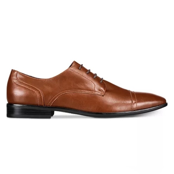Alfani Men\'s Quincy Cap-Toe Lace-Up Shoes